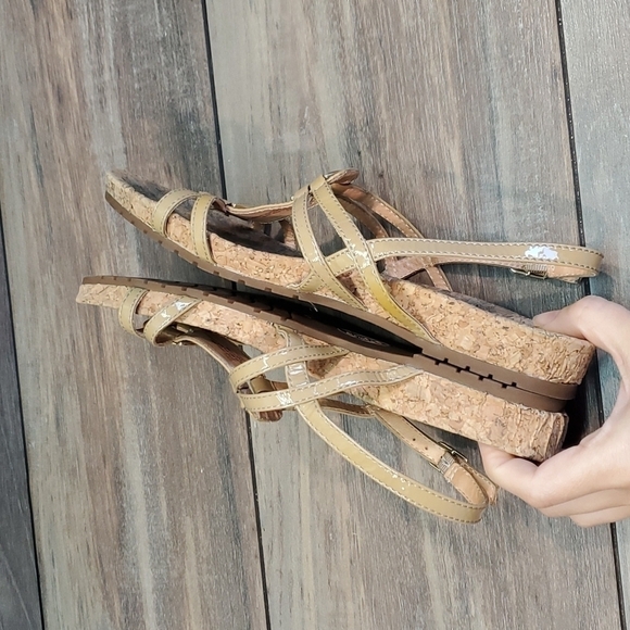 Sofft Womens Malise Slingback Slide Leather Ankle Strap Sandals shoes sz 7.5 - Picture 8 of 11